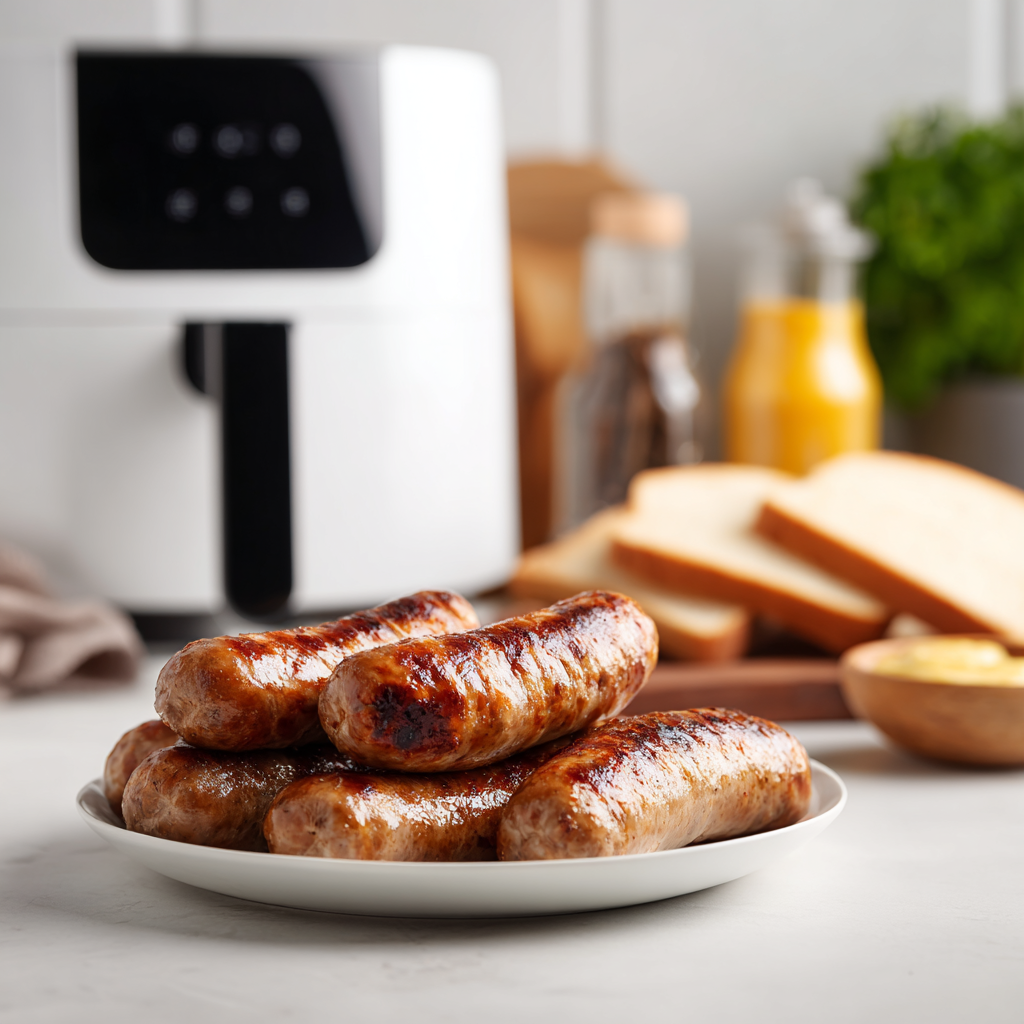 Braadworst uit de Airfryer