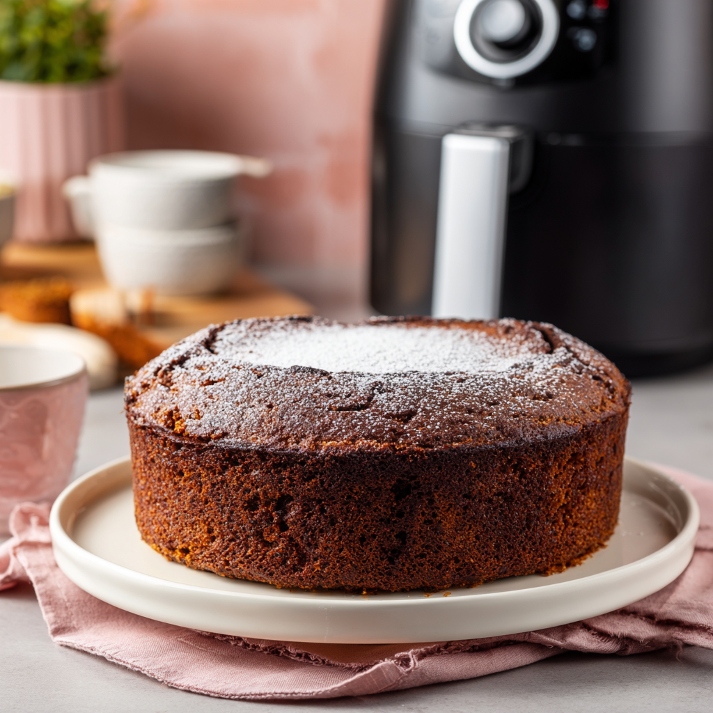 Chocoladecake uit de Airfryer