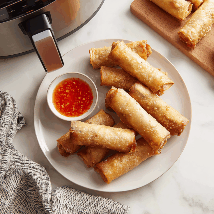 Loempia maken in Airfryer