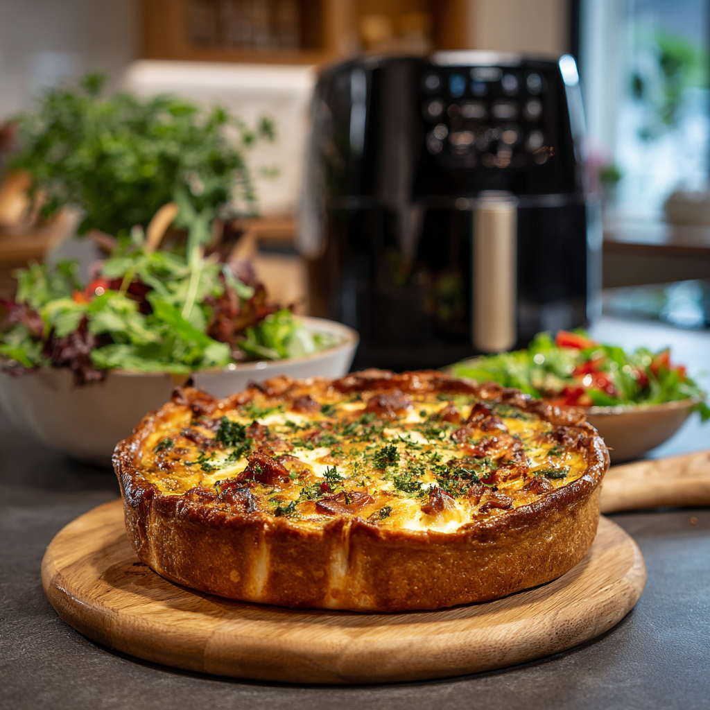 Quiche uit de Airfryer