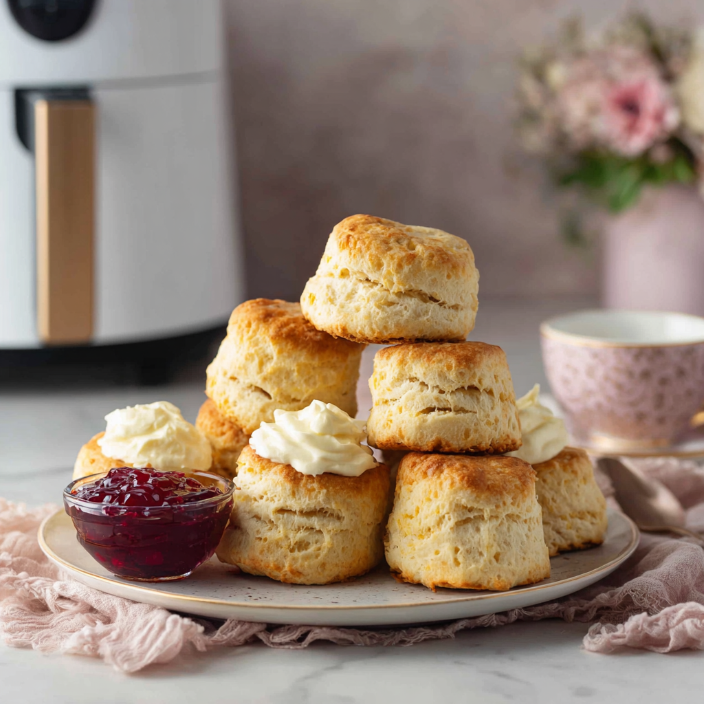 Scones uit de Airfryer