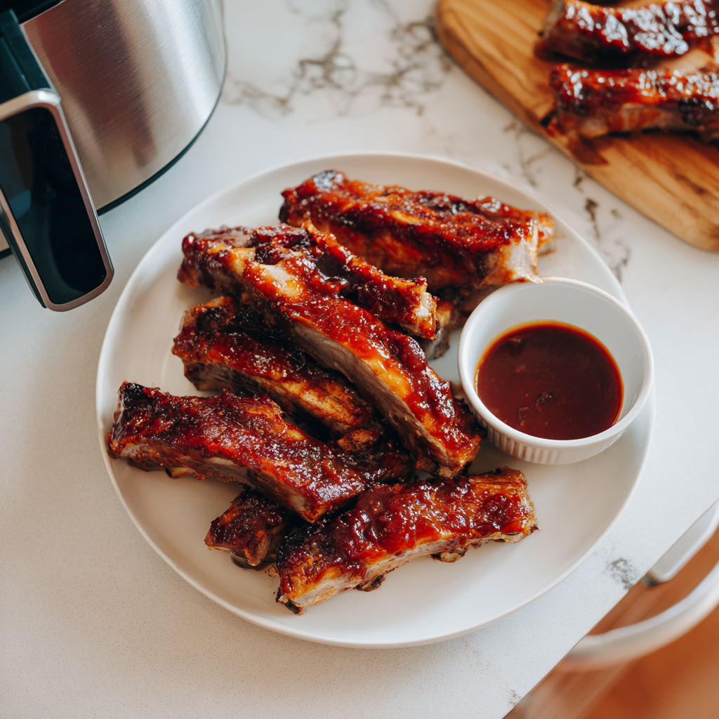 spareribs uit de airfryer