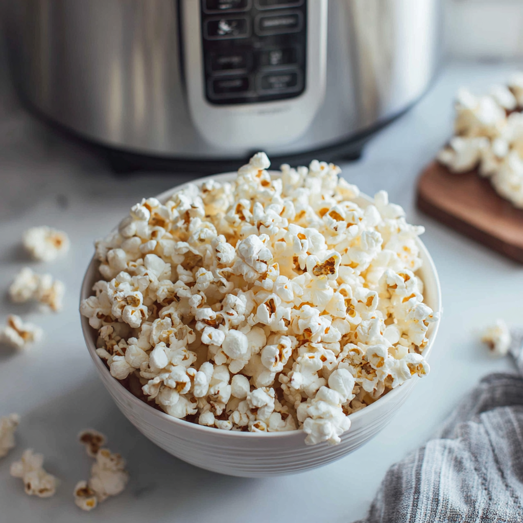 Popcorn uit de Airfryer