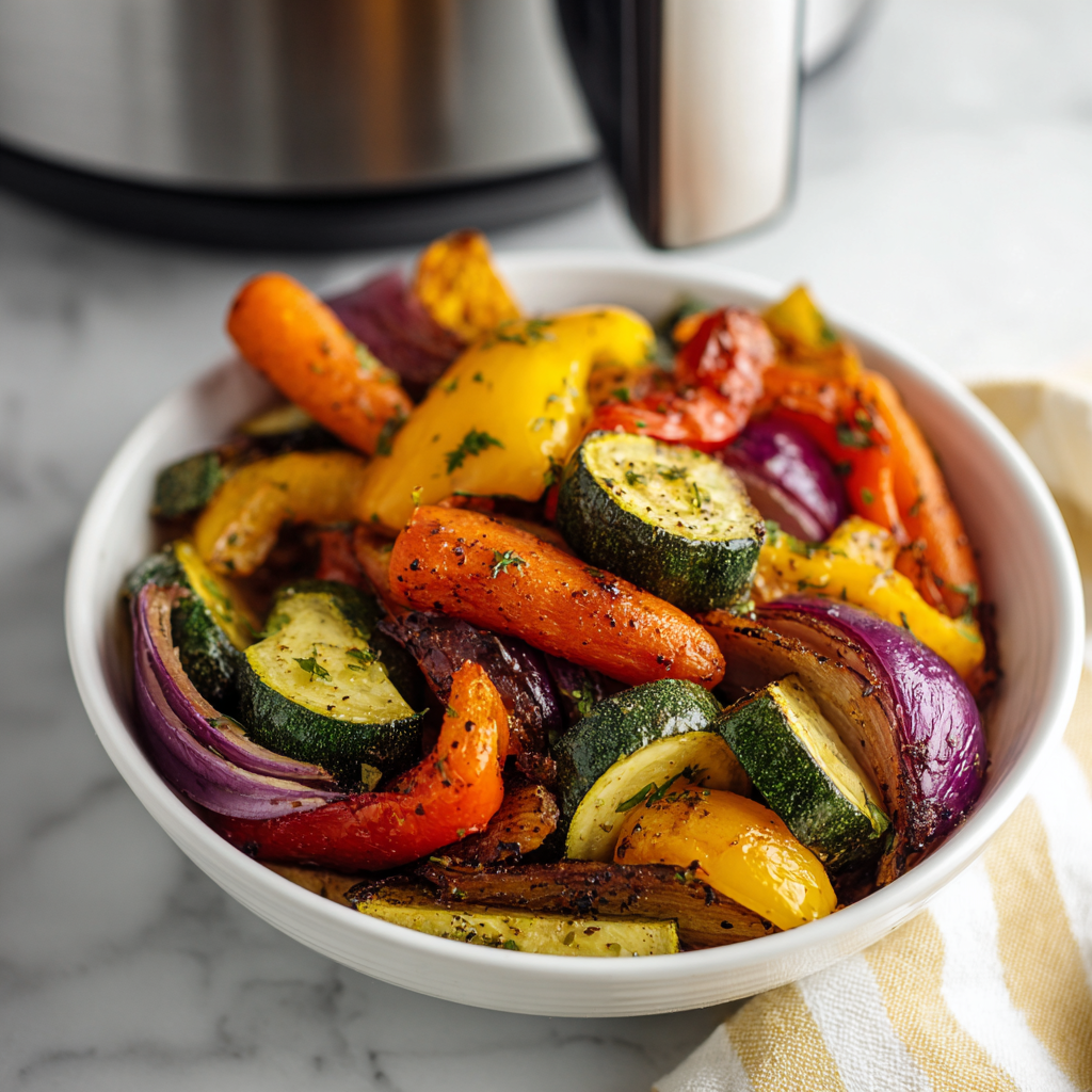 groenten uit de airfryer
